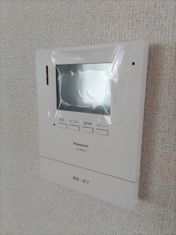 セキュリティ　モニター付きインターホン