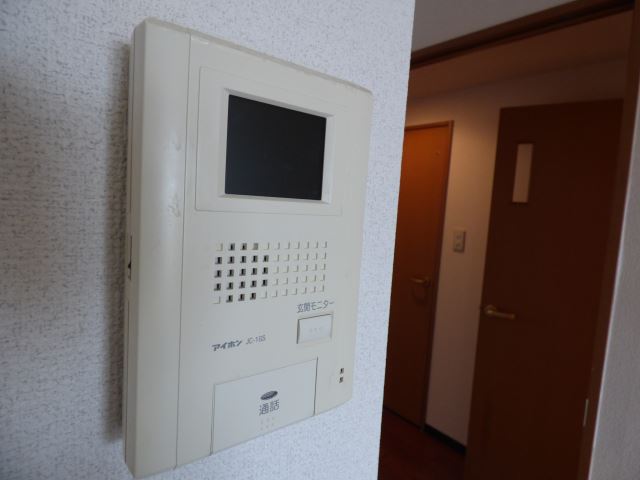 セキュリティ　ＴＶモニターホン。防犯に役立てます