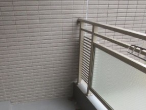 バルコニー　写真は同タイプ住居です。