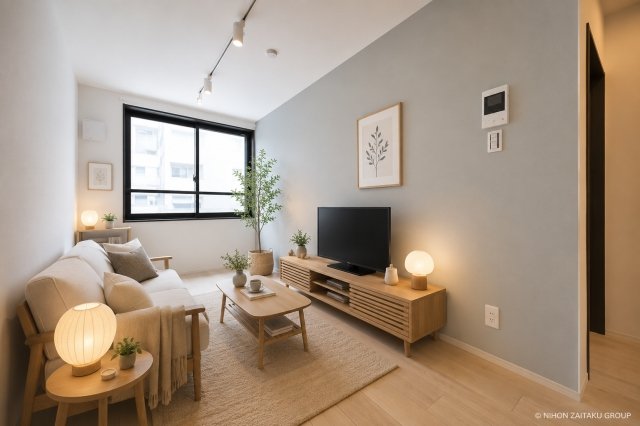 居室・リビング　※家具・家電・小物はイメージ