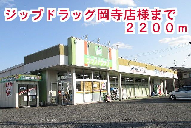 ドラックストア　ジップドラッグ岡寺店（ドラッグストア）まで2200m