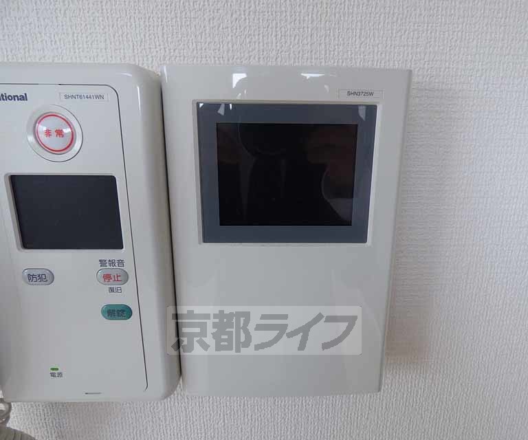 セキュリティ　来客も安心です。