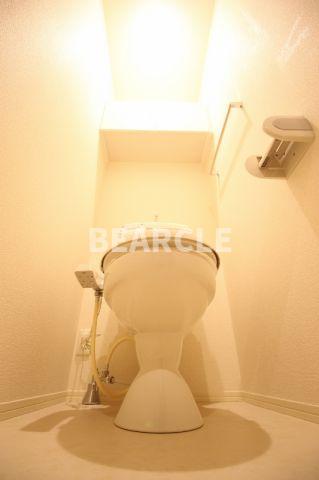 トイレ　ゆったりとした空間のトイレです