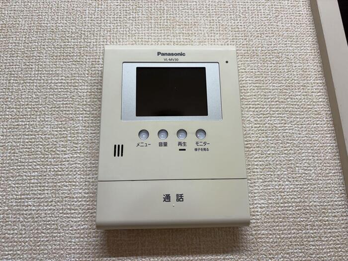 セキュリティ　モニター付インターホン