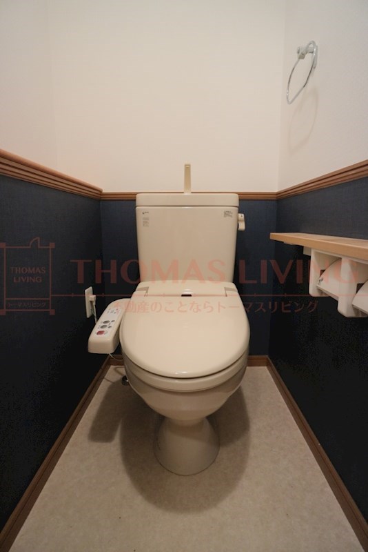 西鉄天神大牟田線 雑餉隈駅 徒歩8分 5階建 築19年のトイレ写真