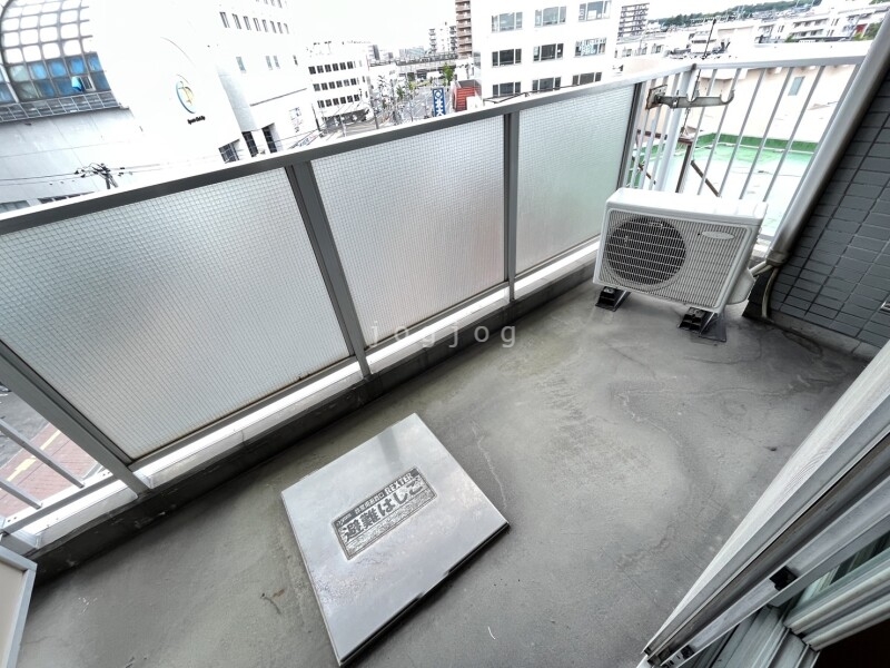 バルコニー　お部屋からの眺めも素敵ですね。
