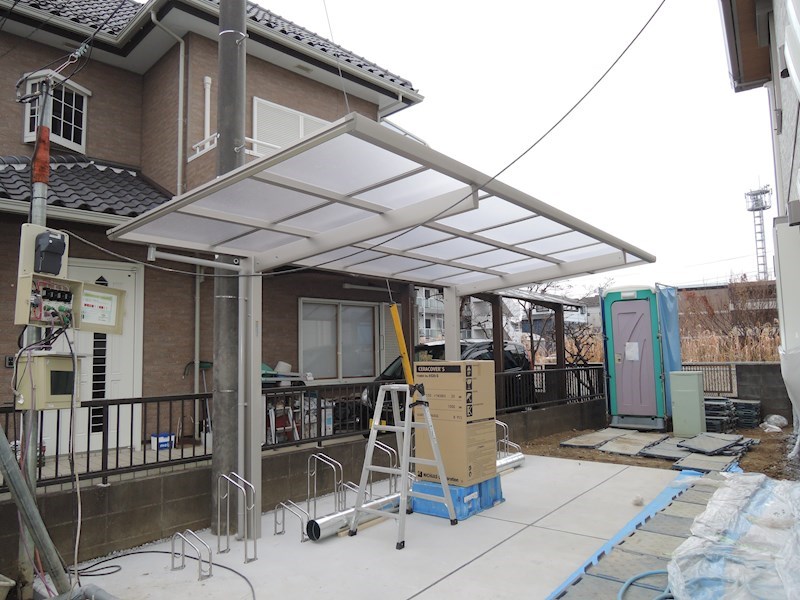その他共有部分　屋根付きの駐輪場