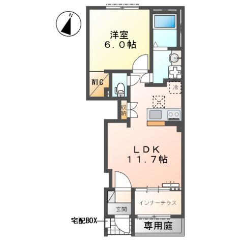 小田原市酒匂 アパートII期工事の間取り写真