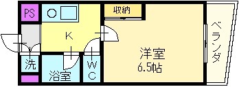 吉川美昌樹マンションの間取り写真