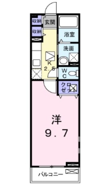 フレンズの間取り写真