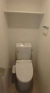 東急田園都市線 二子新地駅 徒歩9分 5階建 築11年のトイレ写真