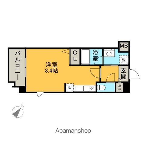 ＪＲ鹿児島本線 博多駅 徒歩8分 10階建 築21年の間取り写真