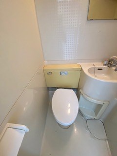 阪神本線 深江駅 徒歩9分 4階建 築42年のトイレ写真