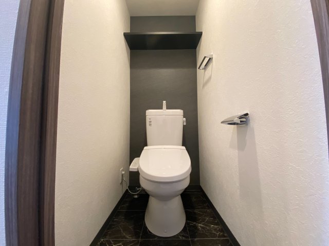 トイレ　ゆったりとした空間のトイレです