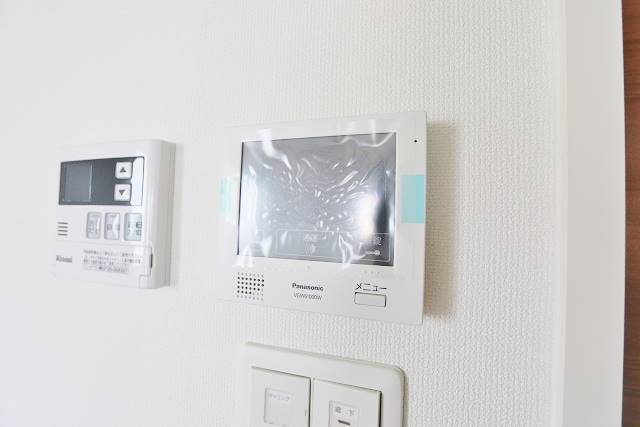 セキュリティ　来客者の顔が見えるので安心ですね