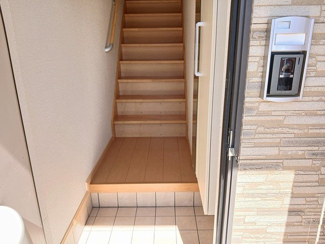 玄関　毎日通る玄関はこちらです