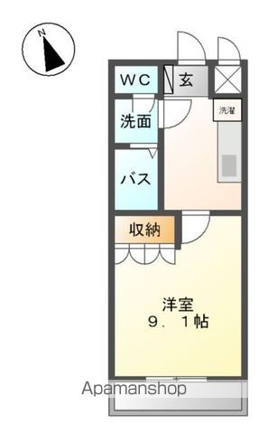 サンシャインシティ下郡の間取り写真