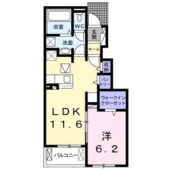 クラウド平井 IIの間取り写真