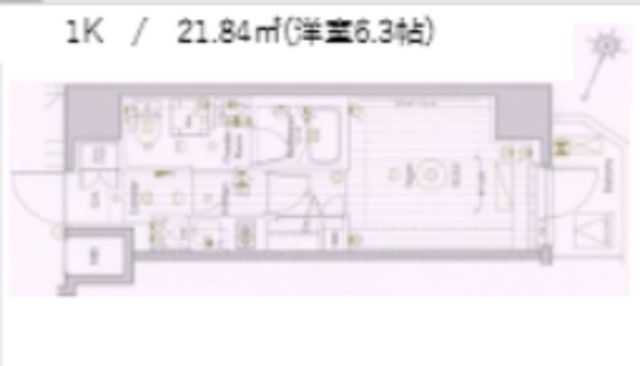 メイクスデザイン品川NORTHの間取り写真