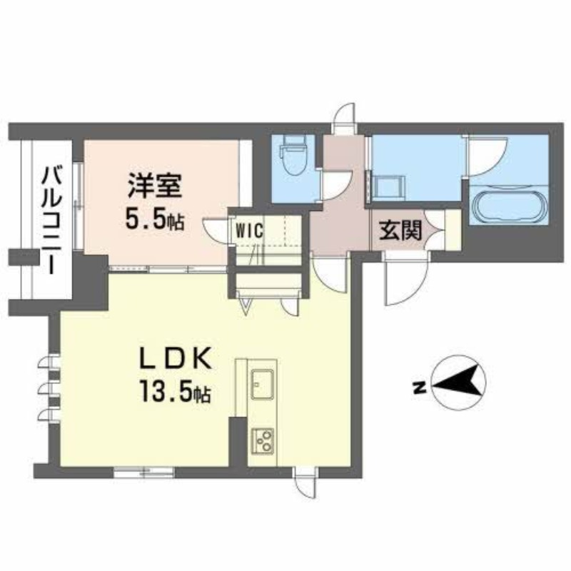 クレアール名掛丁の間取り写真