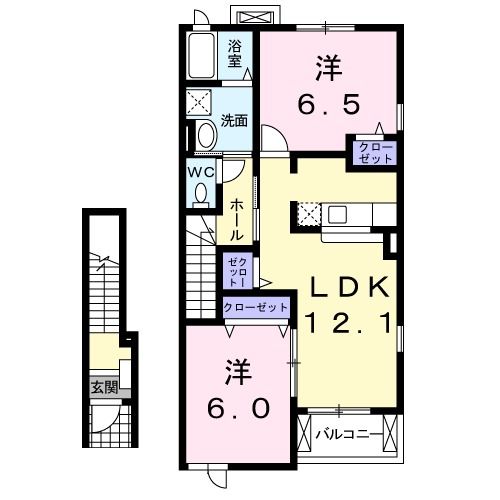 カノンT.Kの間取り写真