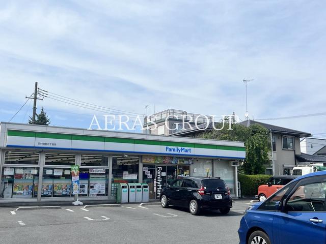 コンビニ　ファミリーマート 羽村栄町二丁目店（コンビニ）まで373m