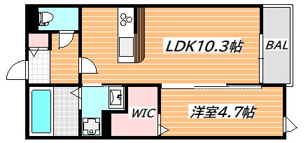東京メトロ東西線 妙典駅 徒歩11分 3階建 築5年の間取り写真
