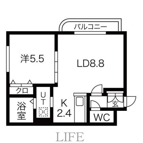 グレートヒルズ参番館の間取り写真