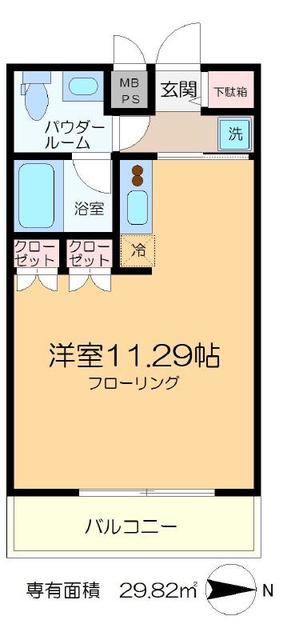 ノワールブランの間取り写真