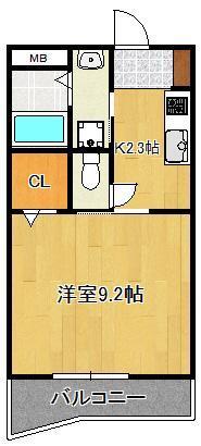 グレイス筒井の間取り写真