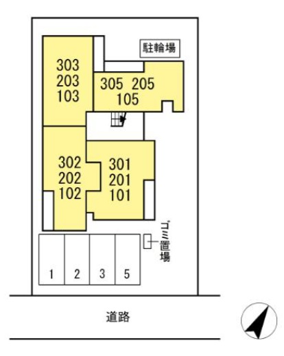 その他共有部分　●配置図