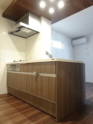 キッチン　●ちょっとかっこいいキッチンスペース。