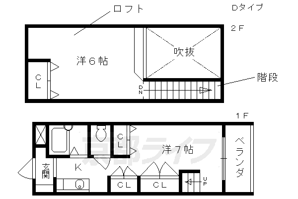 マースリヴィエールの間取り