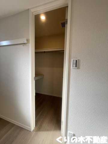 収納　収納のためのスペースです