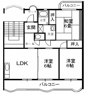 サウスヒルズの間取り