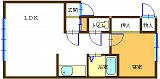 コーポ英の間取り