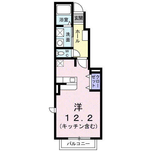 カーサ・クレールIVの間取り