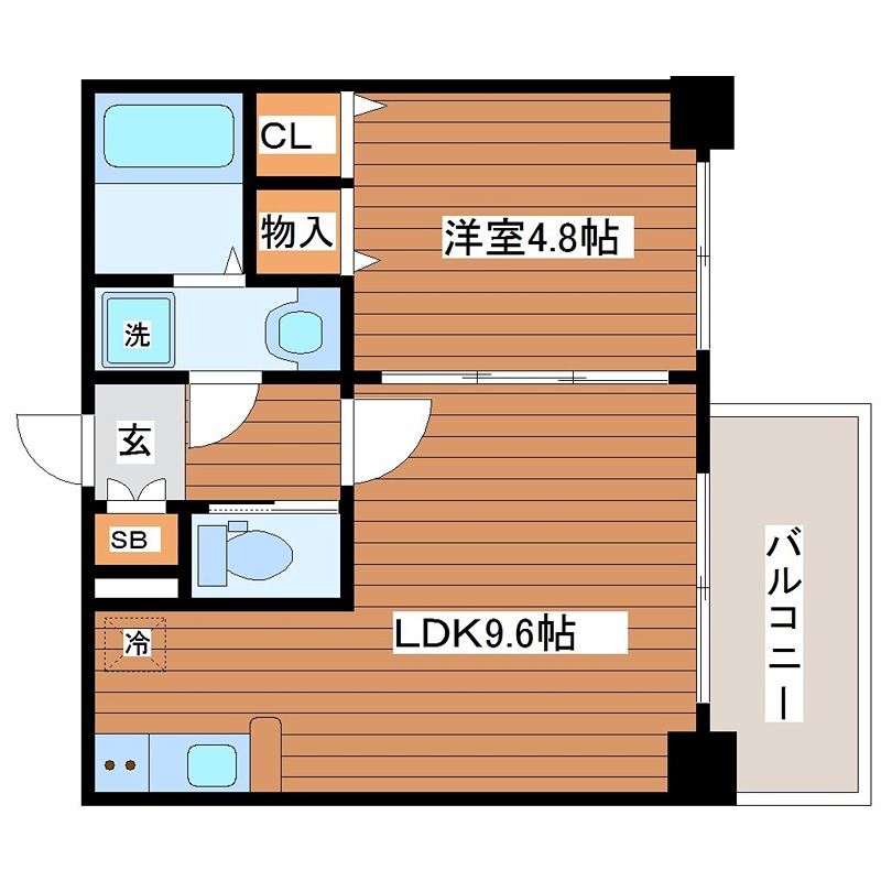 アーバネックス梅田東の間取り