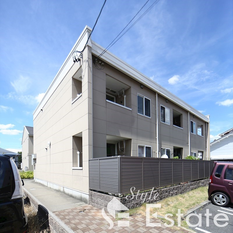 名古屋市南区鳴尾のアパートの建物外観