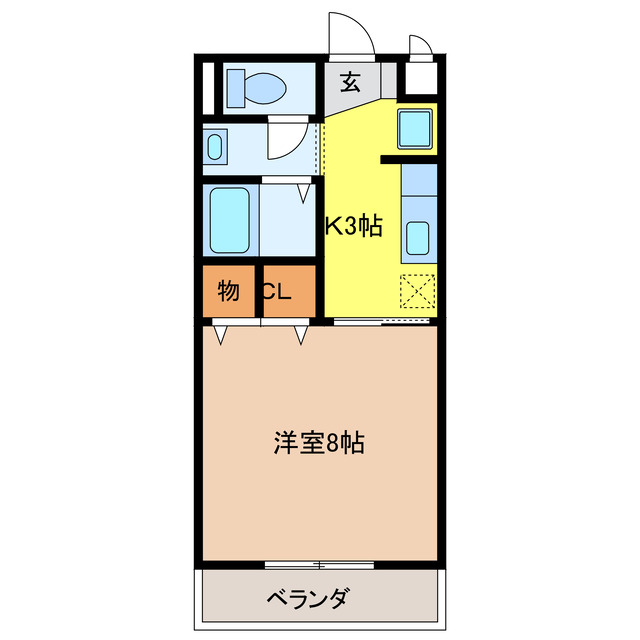 Sun Flower正木Iの間取り