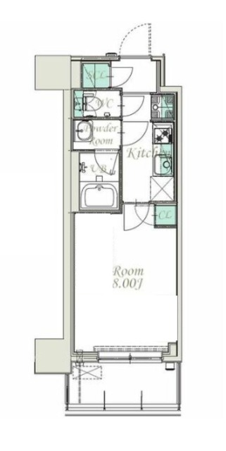 スプランディッド新横浜の間取り