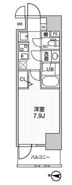 ＲＯＯＴｓ　Ｋｉｋｕｋａｗａの間取り