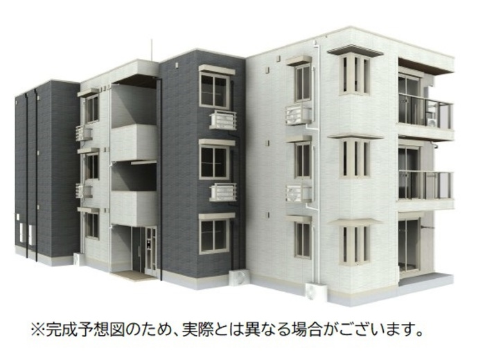 【大阪市住吉区長居西のアパートの建物外観】