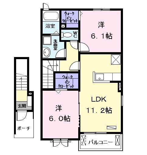 グリーン・クレストの間取り