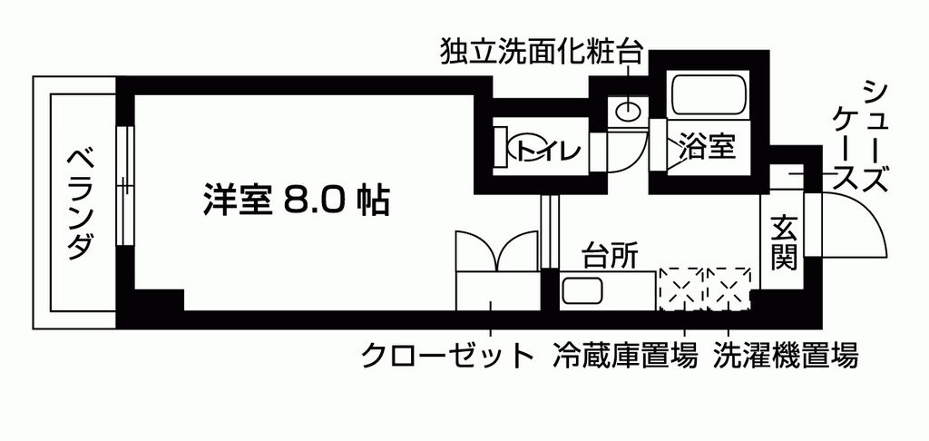 カシオペアの間取り