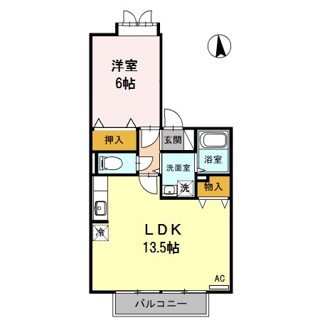 パークサイド有松の間取り