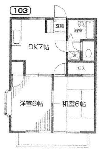 ウィスターリアの間取り