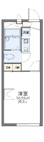 レオパレス篠崎ＬＡ１の間取り