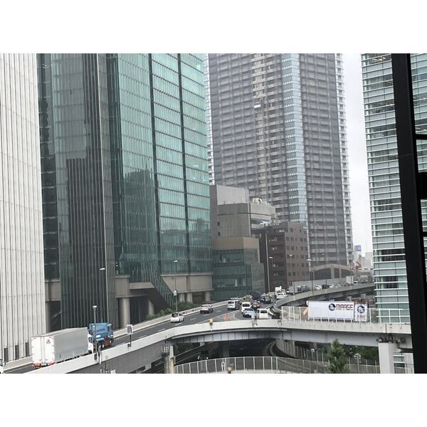 【港区六本木のマンションの眺望】