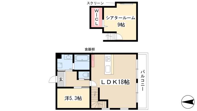 Casa feliceの間取り